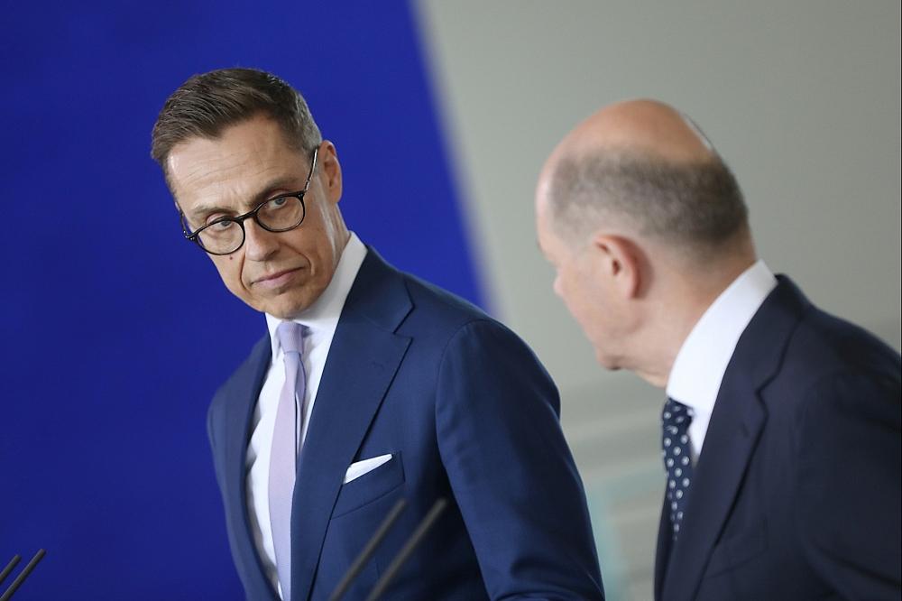 Alexander Stubb und Olaf Scholz (Archiv)