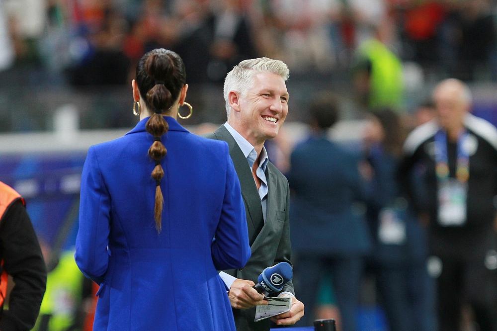 Esther Sedlaczek und Bastian Schweinsteiger (Archiv)