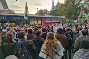 Pro-Palästina-Demo in Berlin am 07.10.2024