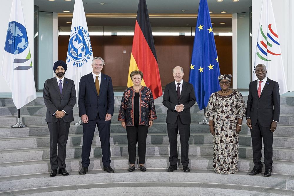 Treffen von Bundeskanzler und internationalen Organisationen am 08.10.2024