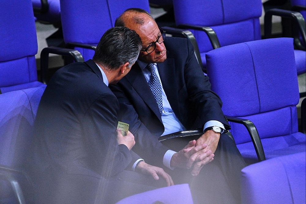 Thorsten Frei und Friedrich Merz (Archiv)