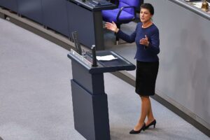 Sahra Wagenknecht am 16.10.2024