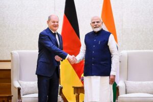 Olaf Scholz und Narendra Modi am 25.10.2024