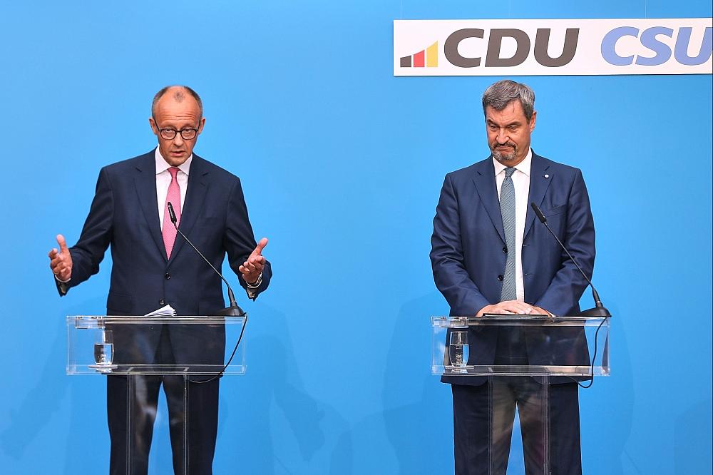 Friedrich Merz und Markus Söder (Archiv)