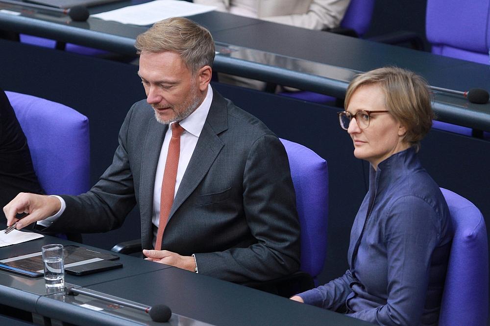 Christian Lindner und Franziska Brantner (Archiv)