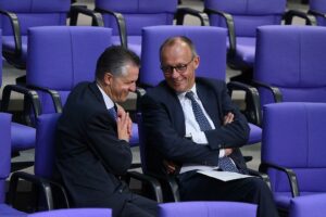 Thorsten Frei und Friedrich Merz (Archiv)