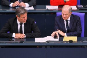 Robert Habeck und Olaf Scholz (Archiv)