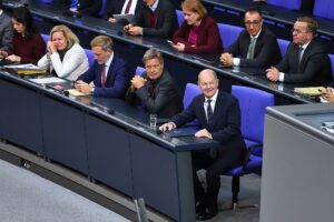 Olaf Scholz und seine Minister vor dem Ampel-Bruch (Archiv)