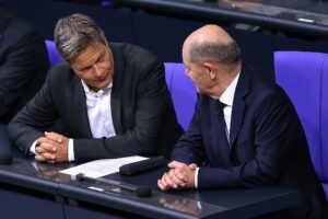 Robert Habeck und Olaf Scholz (Archiv)