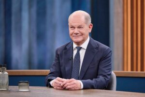 Olaf Scholz bei Caren Miosga am 10.11.2024