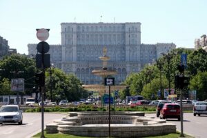 Parlamentspalast in Bukarest (Archiv)