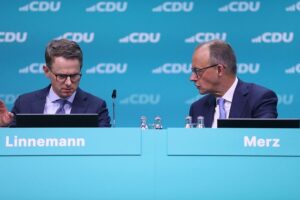 Carsten Linnemann und Friedrich Merz (Archiv)