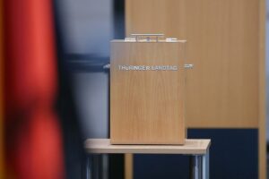 Wahlrune zur Ministerpräsidentenwahl in Thüringen (Archiv)