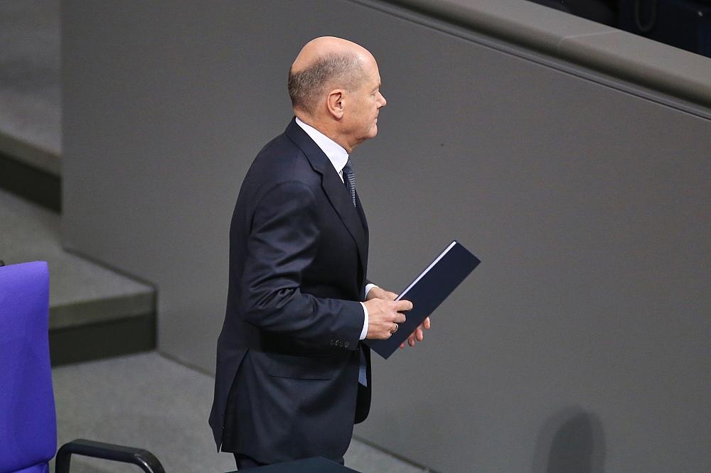 Olaf Scholz am 16.12.2024