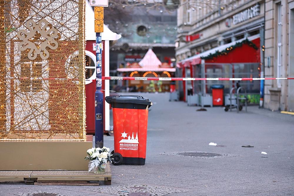 Magdeburger Weihnachtsmarkt nach Anschlag am 21.12.2024