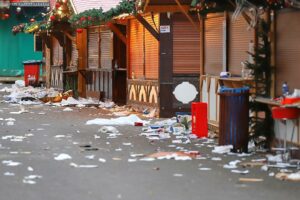 Tatort nach Anschlag auf Magdeburger Weihnachtsmarkt (Archiv)