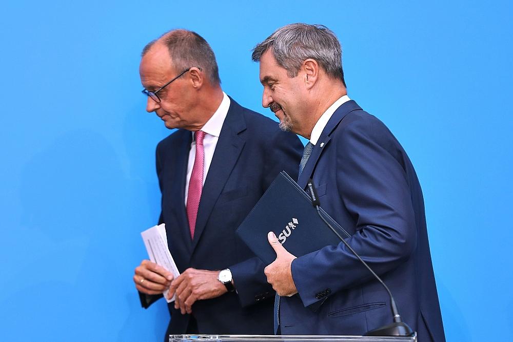 Friedrich Merz und Markus Söder (Archiv)