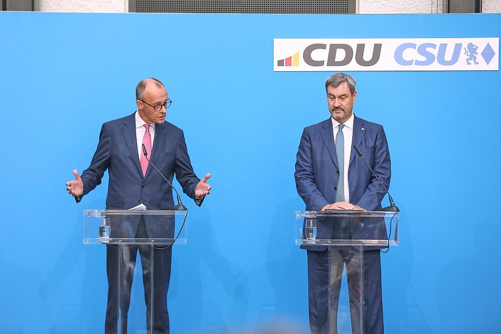 Friedrich Merz und Markus Söder (Archiv)