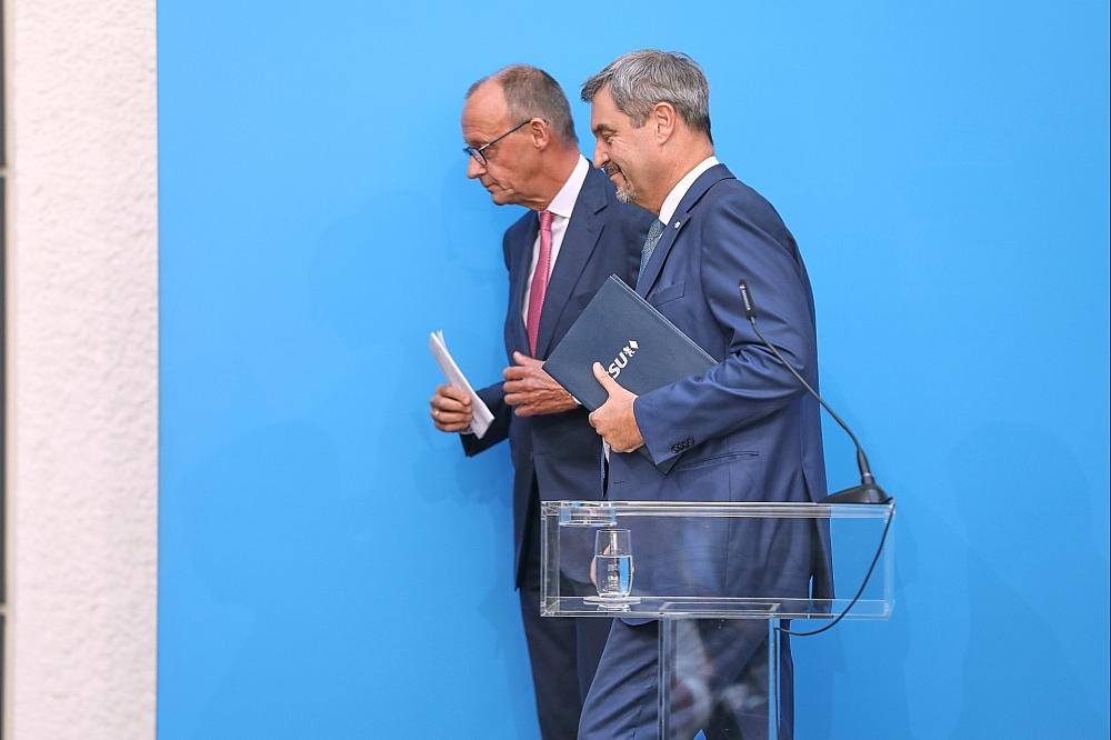 Friedrich Merz und Markus Söder (Archiv)