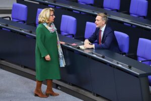 Svenja Schulze und Christian Lindner (Archiv)