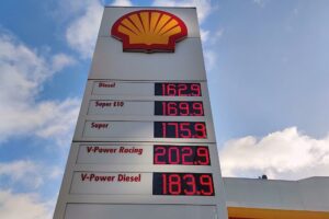 Shell-Tankstelle (Archiv)