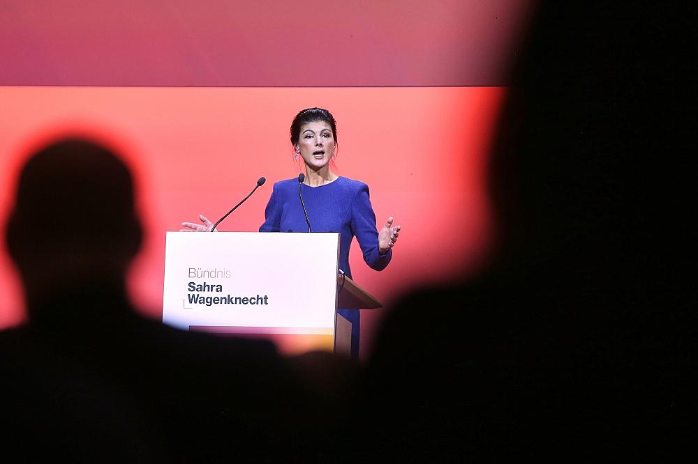 Sahra Wagenknecht am 12.01.2025