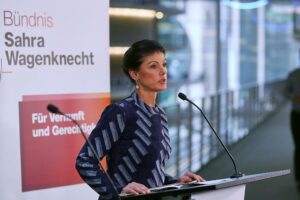 Sahra Wagenknecht am 28.01.2025