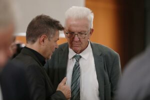 Robert Habeck und Winfried Kretschmann (Archiv)