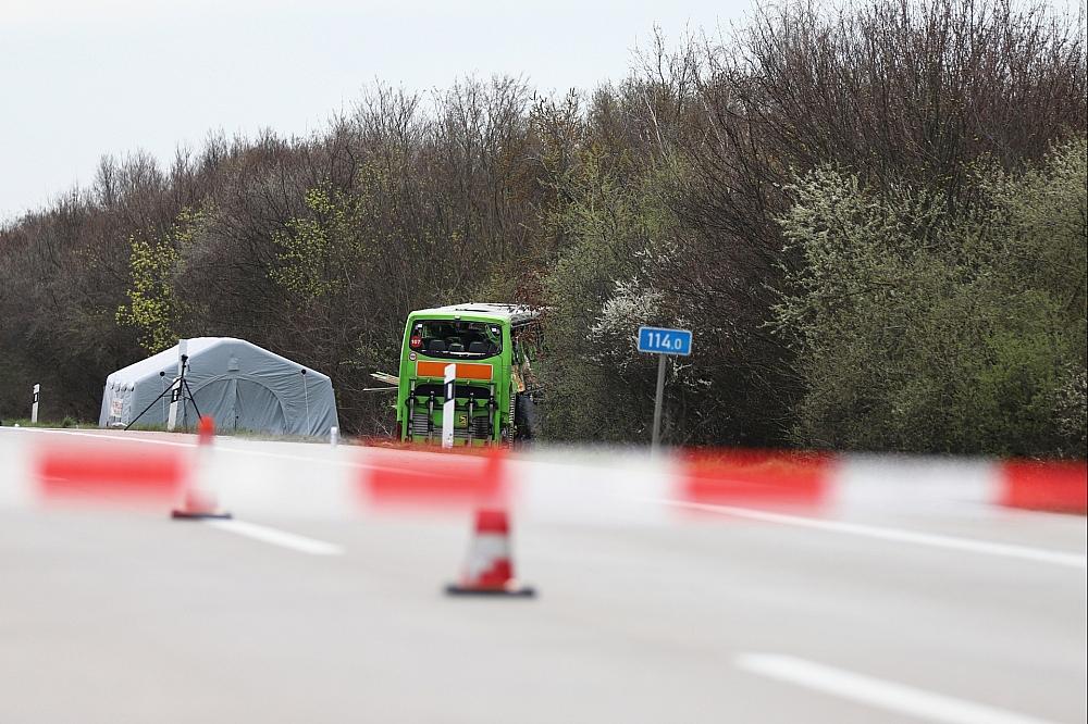 Unfall auf der A 9 bei Leipzig (Archiv)