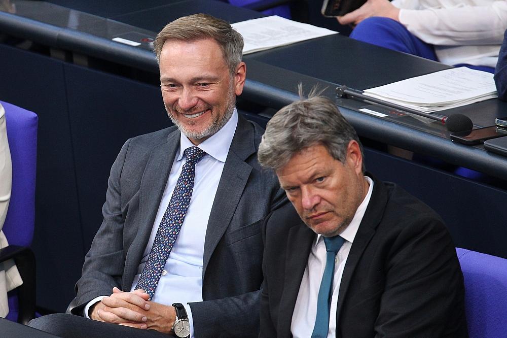 Christian Lindner und Robert Habeck (Archiv)