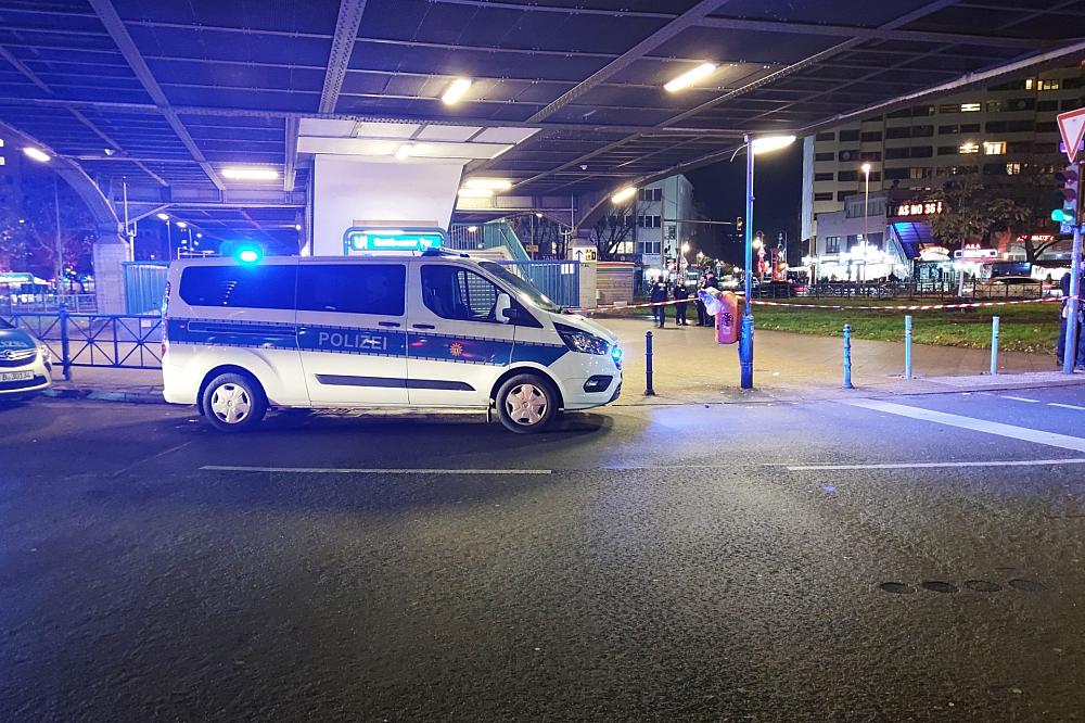 Polizeieinsatz am U-Bahnhof Kottbusser Tor