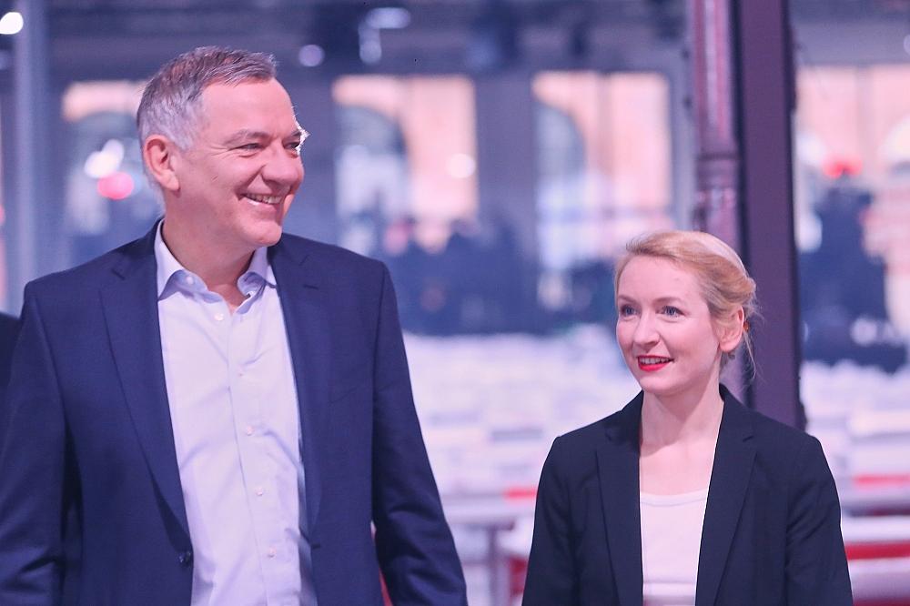 Jan van Aken und Ines Schwerdtner (Archiv)