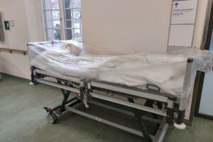 Krankenhausbett am 28.01.2025