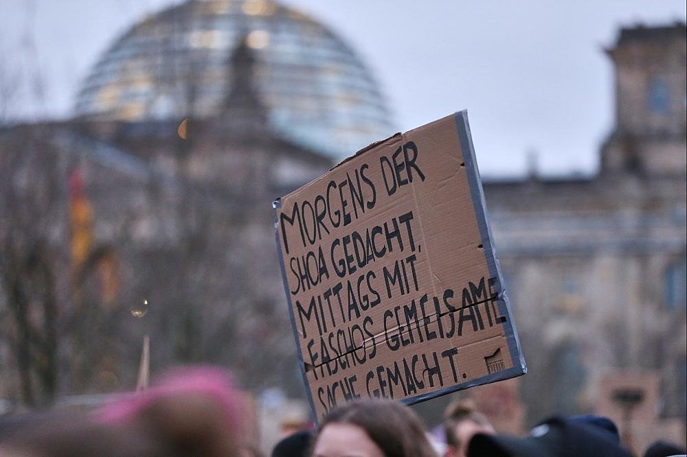 Großdemo gegen die CDU am 02.02.2025