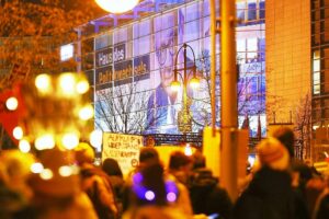 Demo vor der CDU-Parteizentrale am 02.02.2025