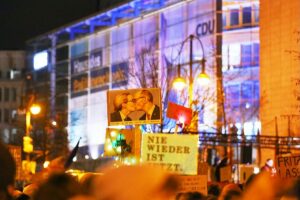 Demo vor der CDU-Parteizentrale am 02.02.2025