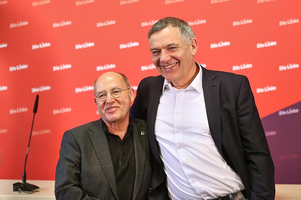 Jan van Aken und Gregor Gysi (Archiv)