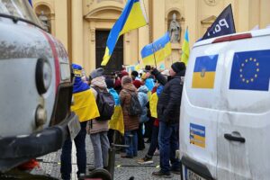 Pro-Ukraine-Demo am 15.02.2025