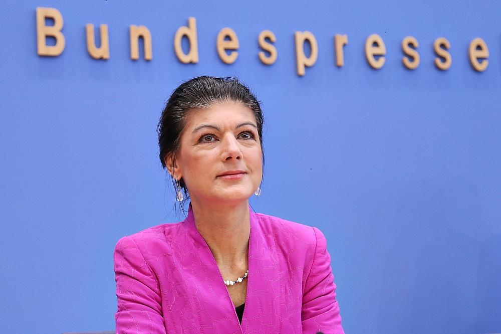 Sahra Wagenknecht am 24.02.2025