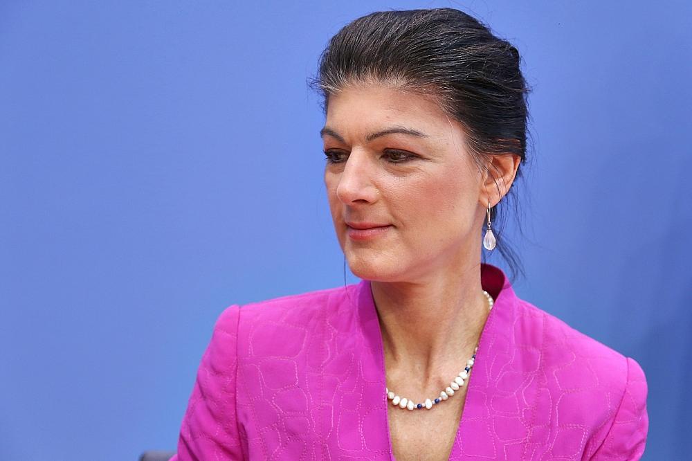 Sahra Wagenknecht am 24.02.2025