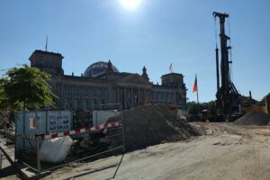 Baustelle vor Deutschem Bundestag (Archiv)