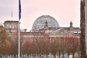 Reichstag mit Kuppel am 12.03.2025