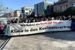 Demo von Fridays for Future am 21.03.2025