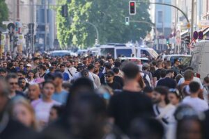 Menschen am 01.05.2025