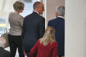 Friedrich Merz geht raus am 06.05.2025