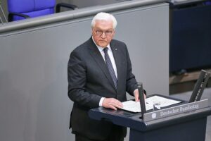 Frank-Walter Steinmeier am 08.05.2025