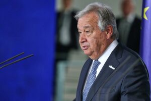 Antònio Guterres am 14.05.2025