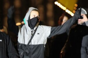 Neonazi bei Legida-Demo (Archiv)