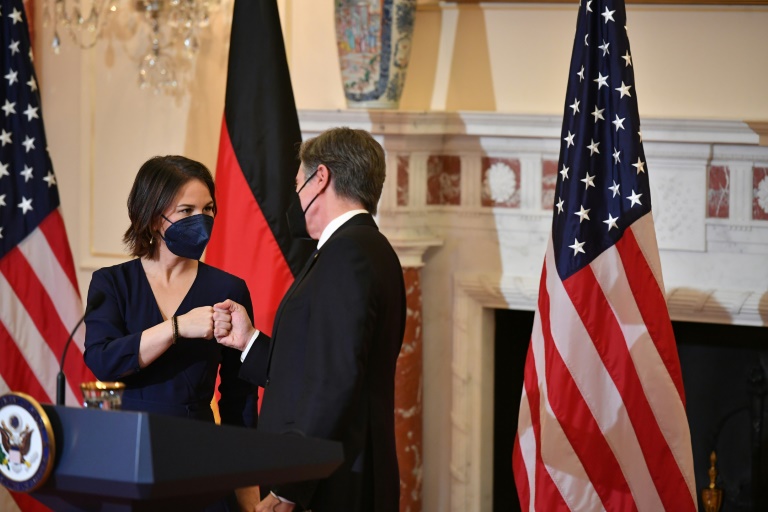 Baerbock pocht bei USA-Besuch auf Beteiligung Europas an Gesprächen mit Moskau