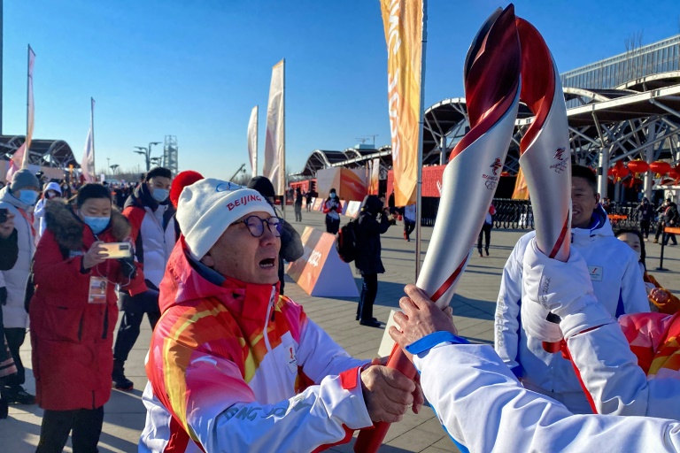Fackellauf für Olympische Winterspiele in Peking gestartet